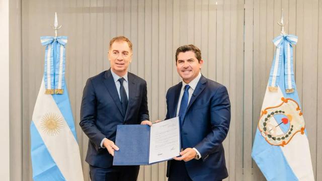 Orrego saludó a Santilli tras la designación y pidió coordinación entre Nación y provincia