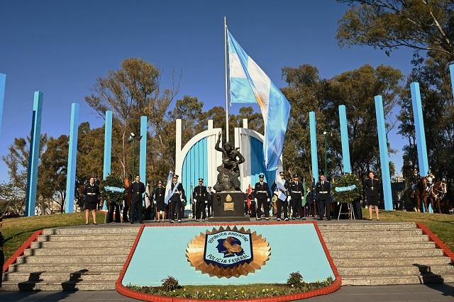 La Policía Federal recuerda a las víctimas del ataque en Moreno 1417