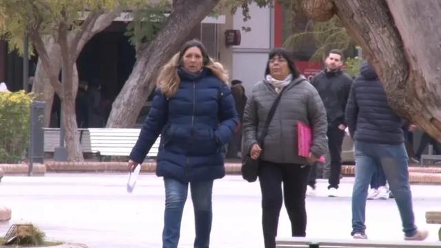 San Juan arranca la semana con frío intenso