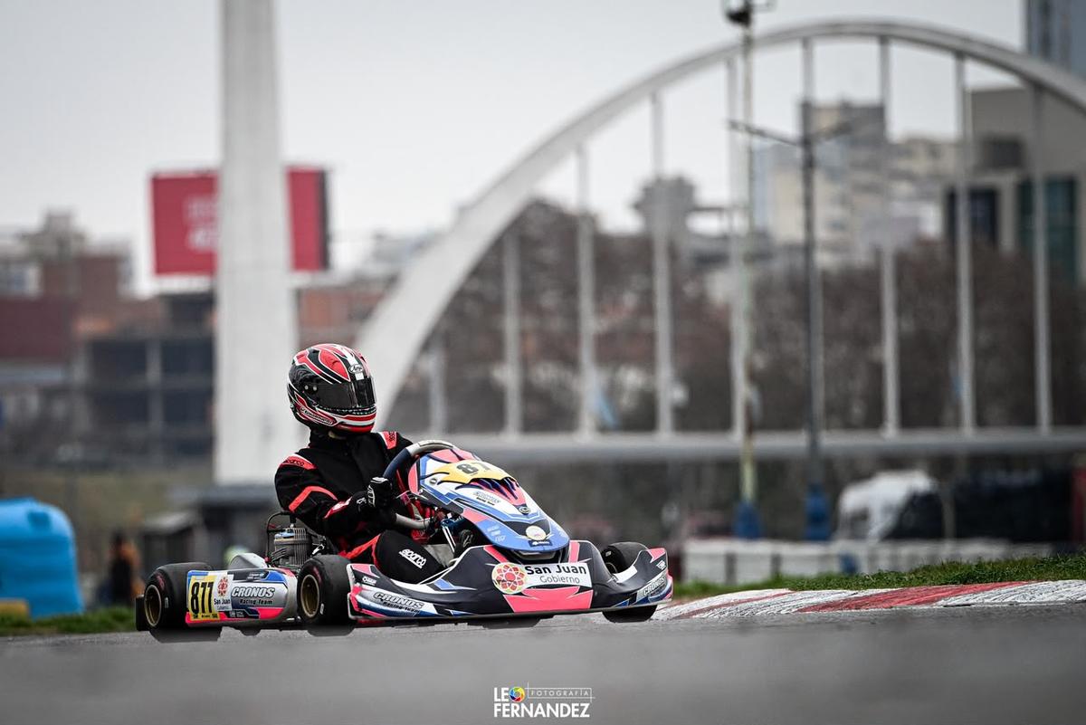 Guarnieri hizo ruido en Buenos Aires y cerró fuerte la última función del kartódromo