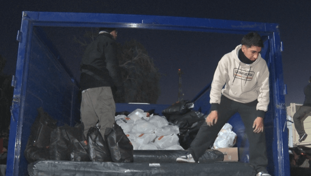 Unas 250 familias afectadas en Calingasta por el temporal de lluvia y nieve