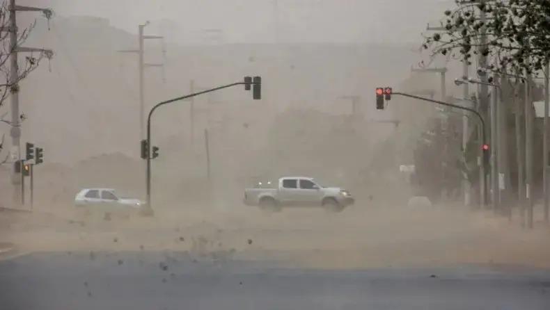 Alerta: San Juan tendrá viento Zonda este lunes por la tarde en varias zonas