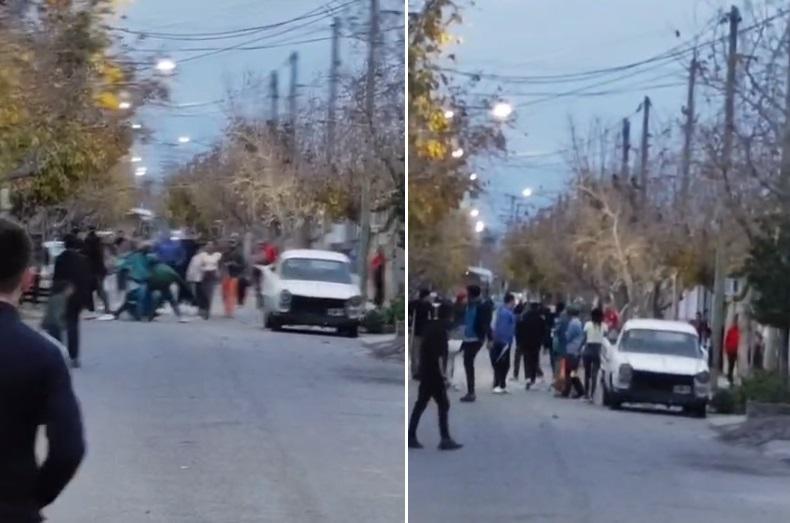 Atraparon a un sospechoso en Costa Canal II y lo entregaron a la Policía