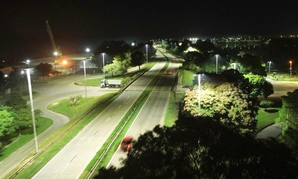Convocan a empresas para poner a punto el alumbrado de la Circunvalación por $657 millones