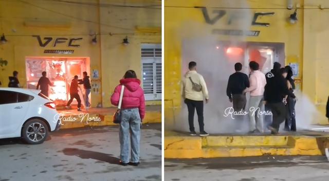 Vecinos y bomberos evitaron que un kiosco fuera consumido por las llamas