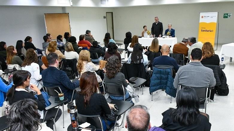 El Rawson salió a la cancha con nuevas charlas para médicos y equipos sanitarios