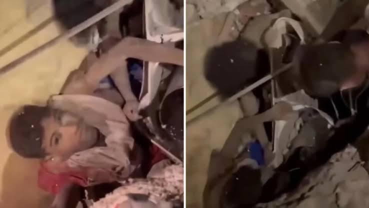 Una mujer y tres niños fueron hallados con vida tras 12 días entre ruinas en Venezuela