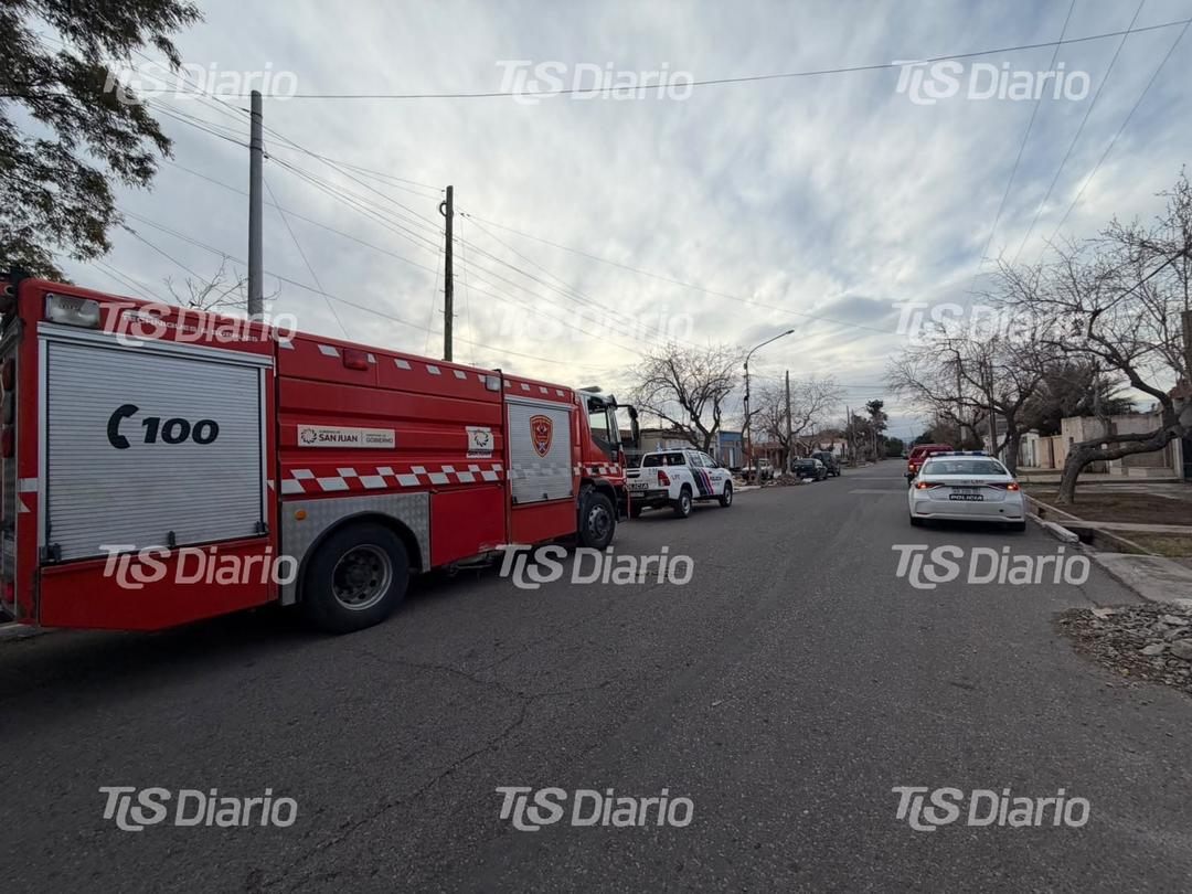 Bomberos sofocaron un foco ígneo en una casa de Concepción y no hubo heridos