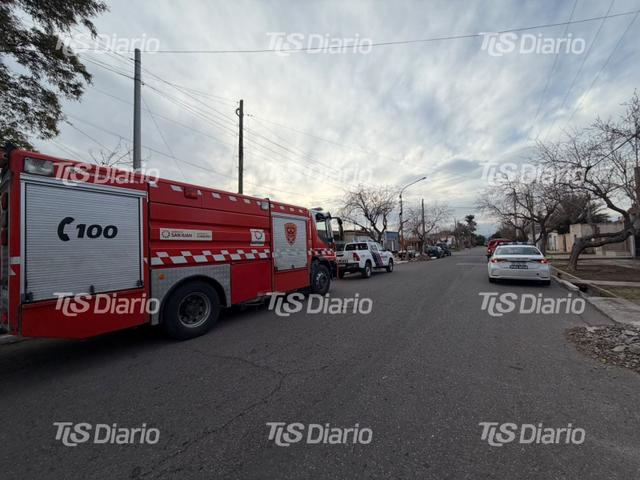 Bomberos sofocaron un foco ígneo en una casa de Concepción y no hubo heridos