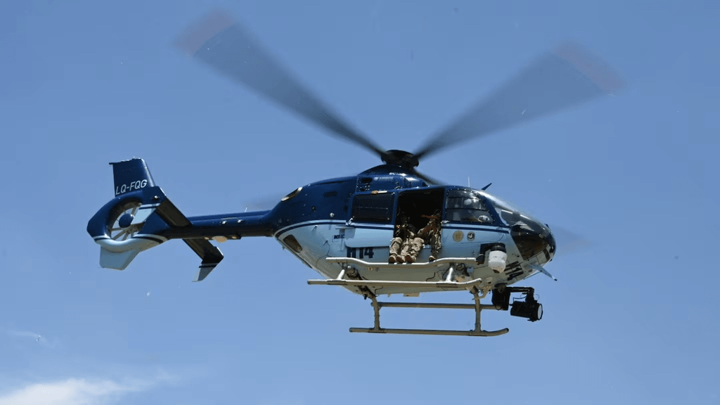 Riveros dispuso apoyo municipal tras el accidente del helicóptero en Valle Fértil