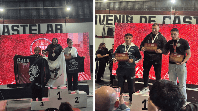 Destacada actuación sanjuanina en el Powerlifting: lograron ocho podios y clasificaron al Iberoamericano