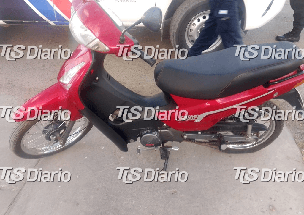 Un aviso a tiempo en Rawson permitió recuperar una moto robada