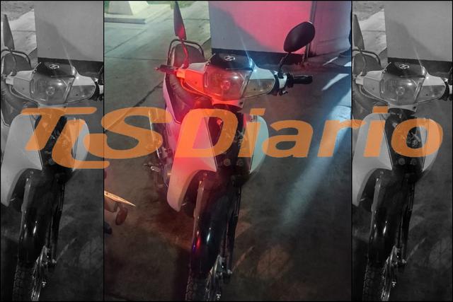 Un hombre dejó una moto con pedido de secuestro y huyó en Santa Lucía