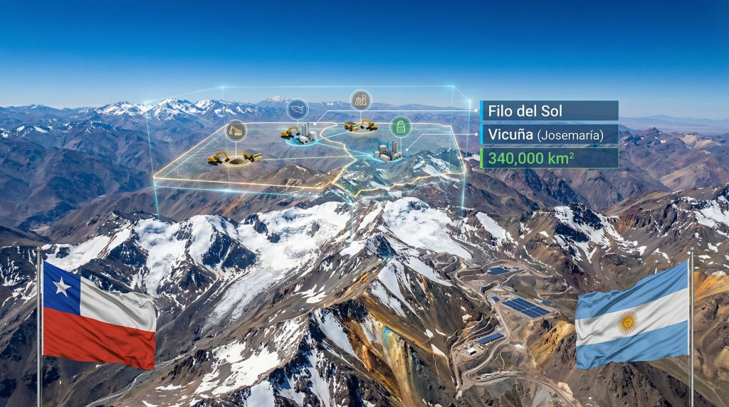 Vicuña quedó en el centro del nuevo empuje del acuerdo minero entre Argentina y Chile