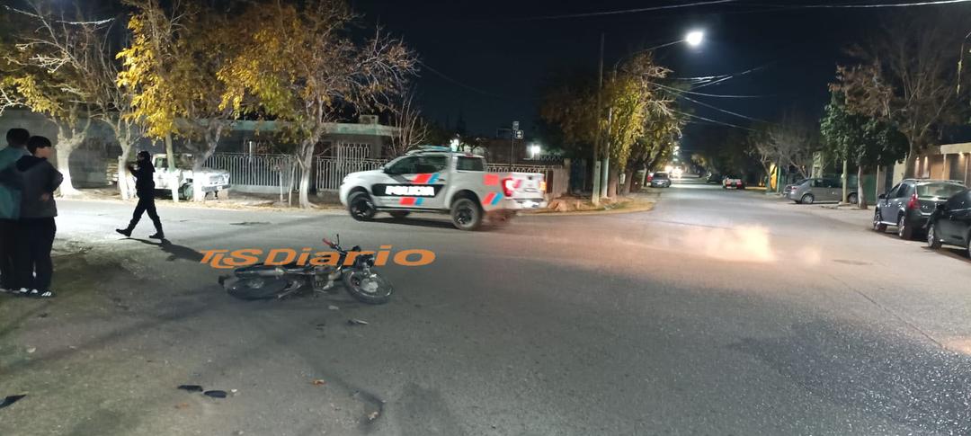 Un robo en Rivadavia terminó con un repartidor atropellado y un sospechoso detenido