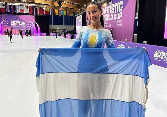 Con 14 años, Joaquina De La Torre hizo ruido en Alemania y sigue en carrera en la Copa del Mundo