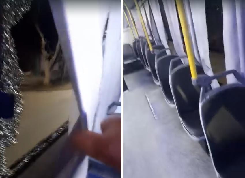 Nuevo ataque a un colectivo de la Red Tulum: apedrearon una unidad en Caucete