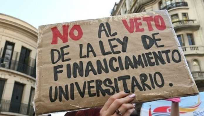 Paulón dice que el Gobierno sigue sin mover la plata de la ley universitaria