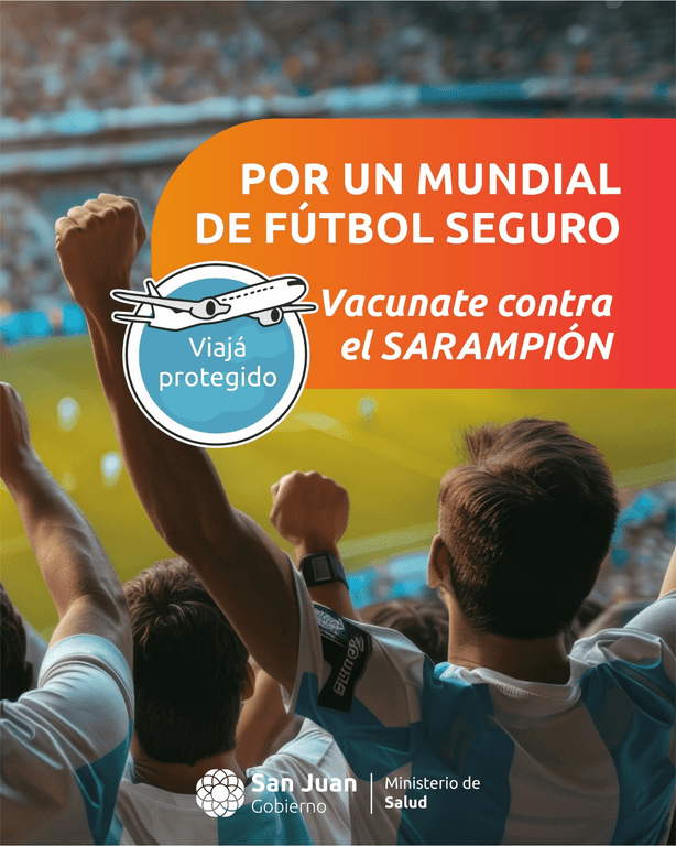 Piden revisar la vacuna contra el sarampión antes de salir al Mundial