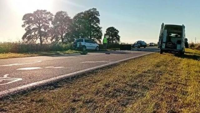 Un bebé de dos meses resultó expulsado de un auto que volcó en Santa Fe
