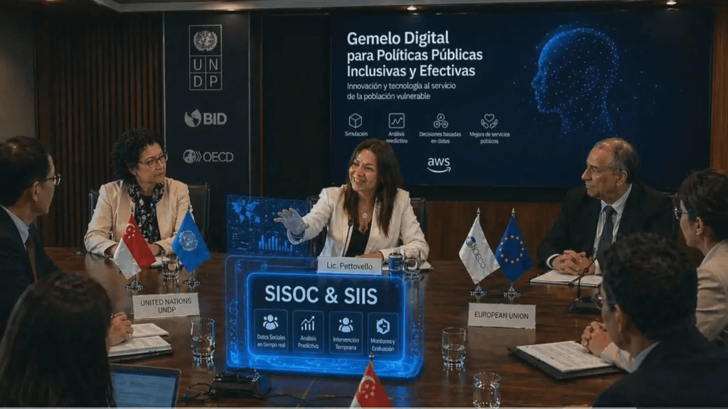 Pettovello presentó una herramienta con IA para medir el efecto de las políticas sociales antes de aplicarlas