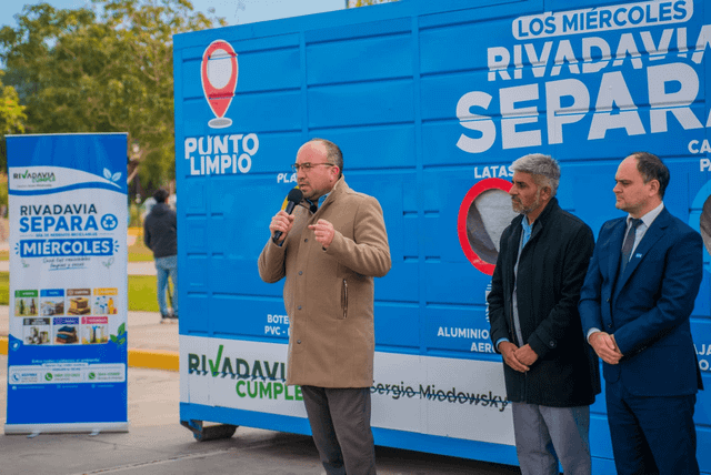 Rivadavia puso en marcha un plan para separar residuos secos