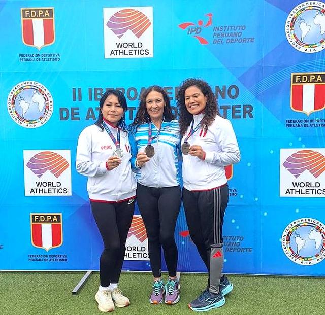 Adriana Quiroga suma cinco medallas en Lima y cierra su paso por el Iberoamericano Master
