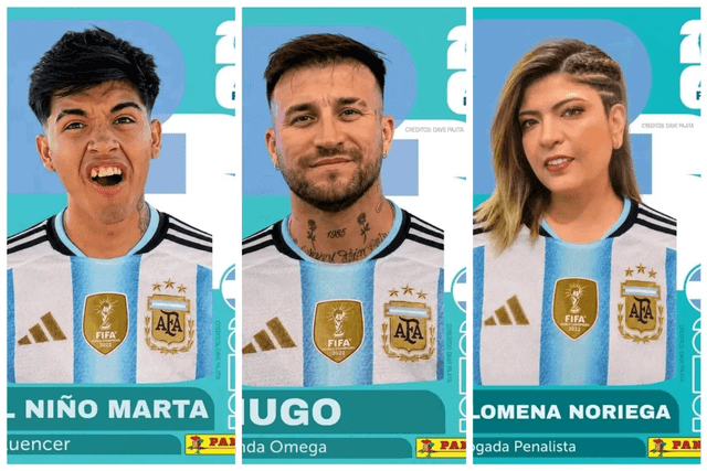 Una versión local del álbum del Mundial se volvió viral en San Juan
