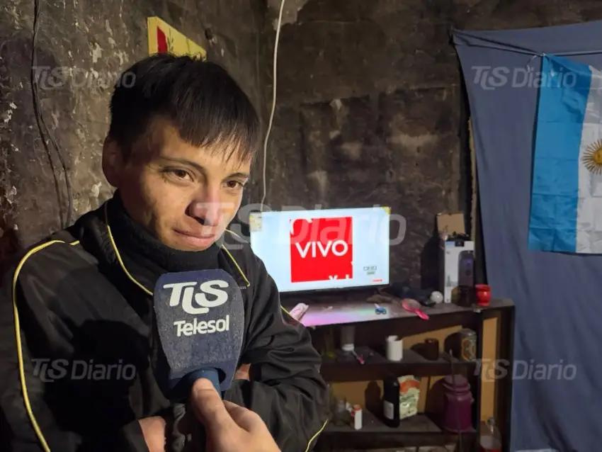 El gesto de los sanjuaninos que le cambió el Día del Padre a Iván y sus chicos