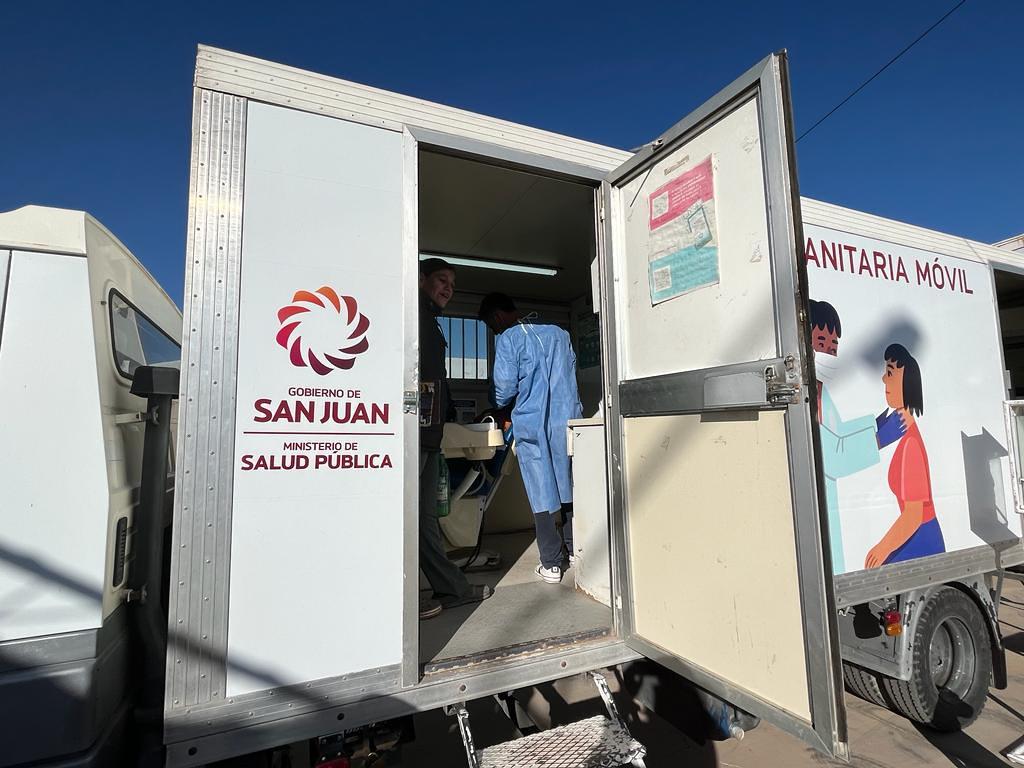 Los móviles de salud atenderán gratis en Sarmiento durante cinco días
