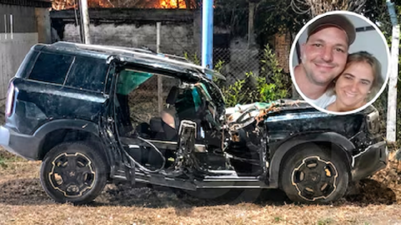 El Zonda tiró un árbol sobre una camioneta y murieron un matrimonio que iba a buscar a su hija de 15 años