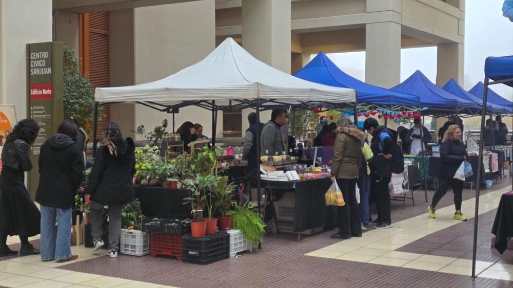 La Plaza Seca se llena de productos frescos y sabores de la tierra
