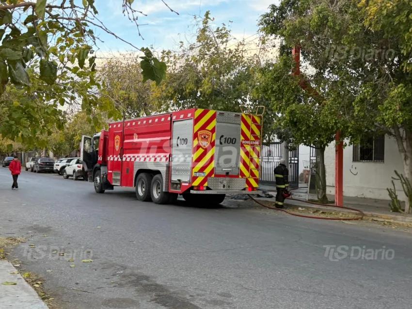 Incendio en una vivienda de Capital: murieron las mascotas de la familia