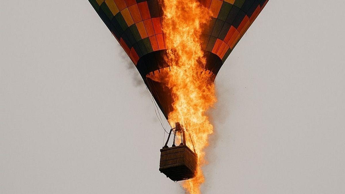 Un paseo en globo terminó en desastre y dejó ocho muertos en Brasil