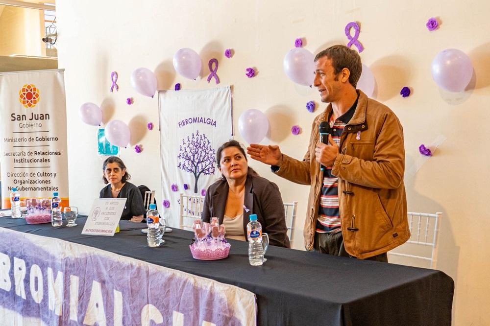 San Juan impulsó una jornada para visibilizar la fibromialgia en el Centro Cívico