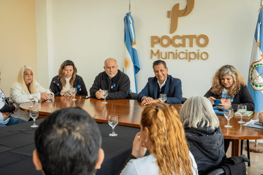 Aballay recibió a la Asociación Civil Familias del Dolor y la Esperanza