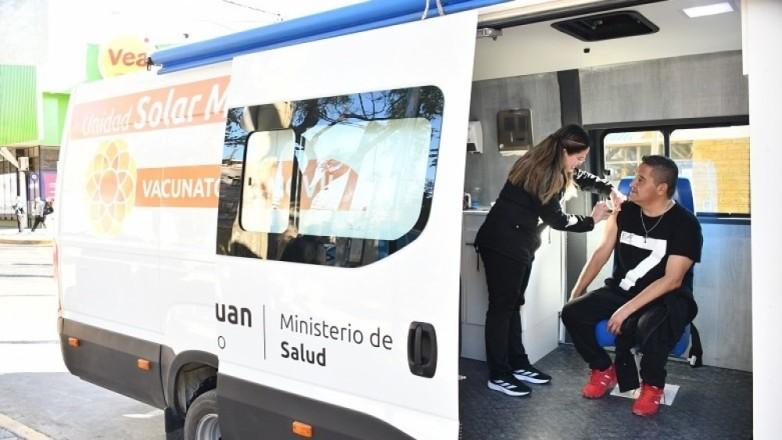 El Vacunatorio Móvil recorrerá distintos puntos de la provincia durante julio