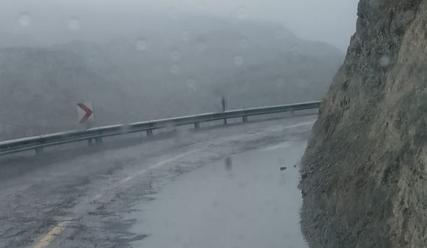 Vialidad Nacional pidió máxima precaución por niebla, lloviznas y hielo en rutas sanjuaninas