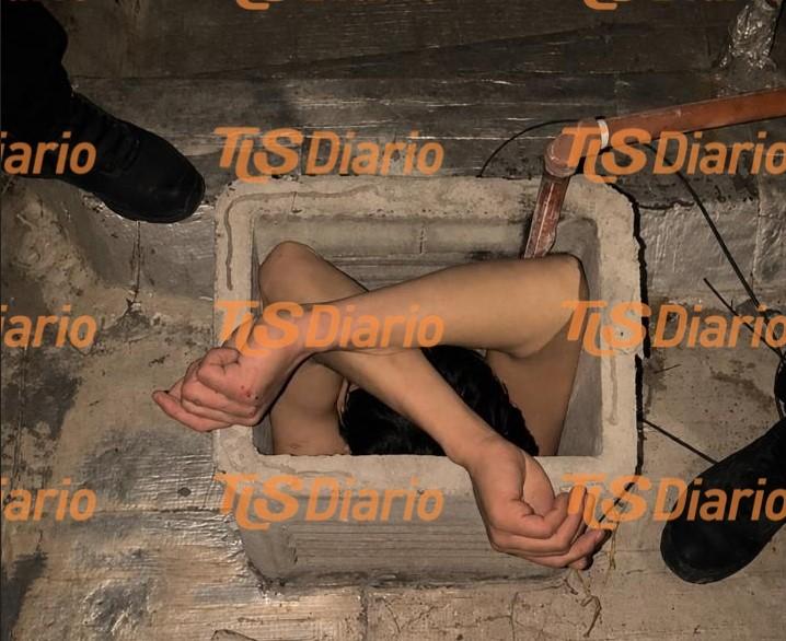 Entró por una abertura mínima, quedó trabado y terminó rescatado por bomberos