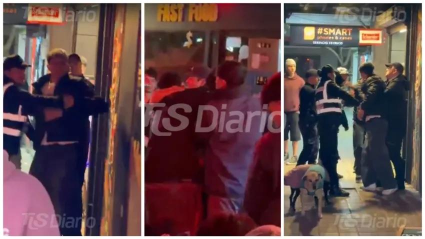 Una discusión en un bar de Capital terminó a los golpes 
