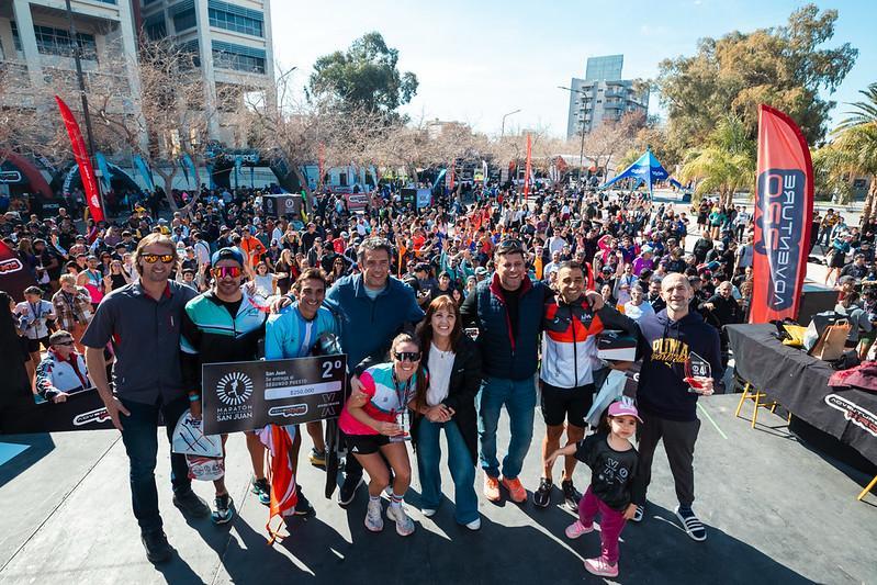 La Maratón de San Juan tuvo aguante cultural en cada tramo del recorrido
