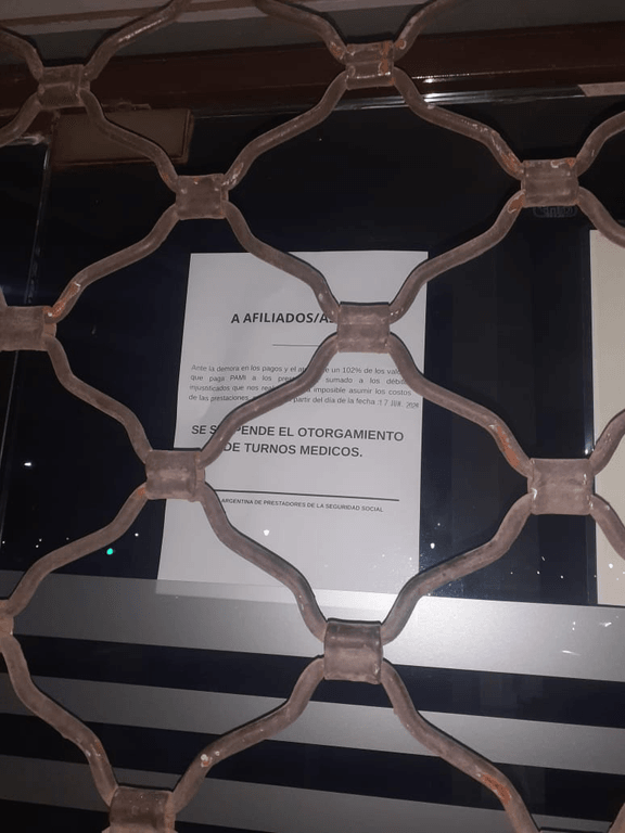 Prestadores frenaron los nuevos turnos para afiliados de PAMI