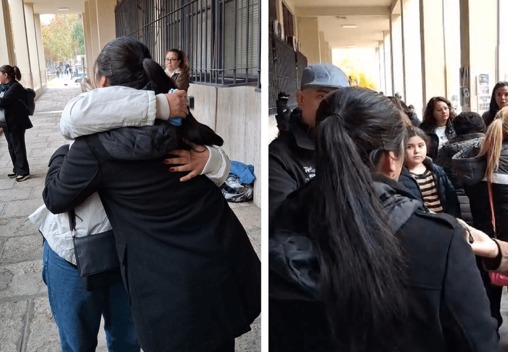 Tras la pena de 10 años, Martina dijo que por fin puede respirar
