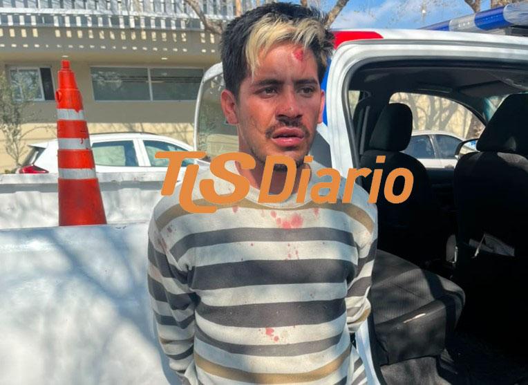 Le arrancó el celular a una chica de 13 años, escapó por San Luis y terminó frenado por la Policía Ciclista