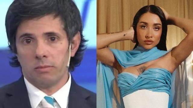 Robertito Funes Ugarte criticó a María Becerra por una bandera argentina y sumó a Lali en sus dichos