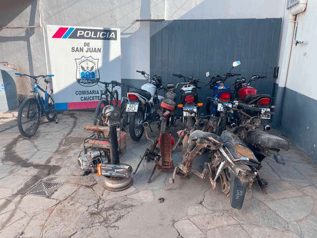 Seis detenidos y 14 allanamientos en una investigación por motos adulteradas