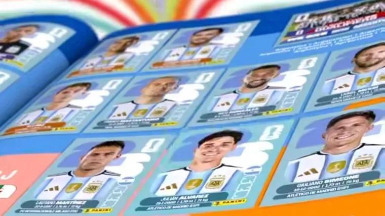 La lista de la Selección que salió en el álbum, pero no llegó al Mundial