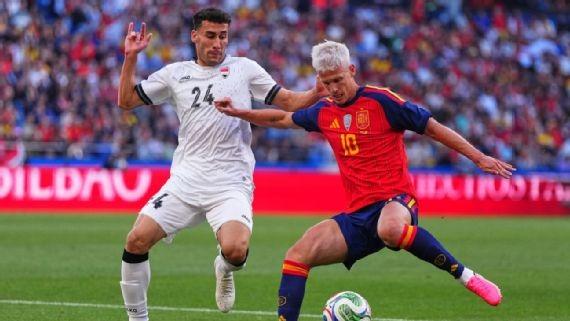 España no levantó vuelo y repartió puntos con Irak