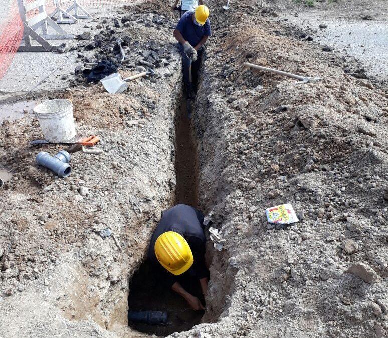 OSSE cerrará por 48 horas un cruce de Capital por obras cloacales