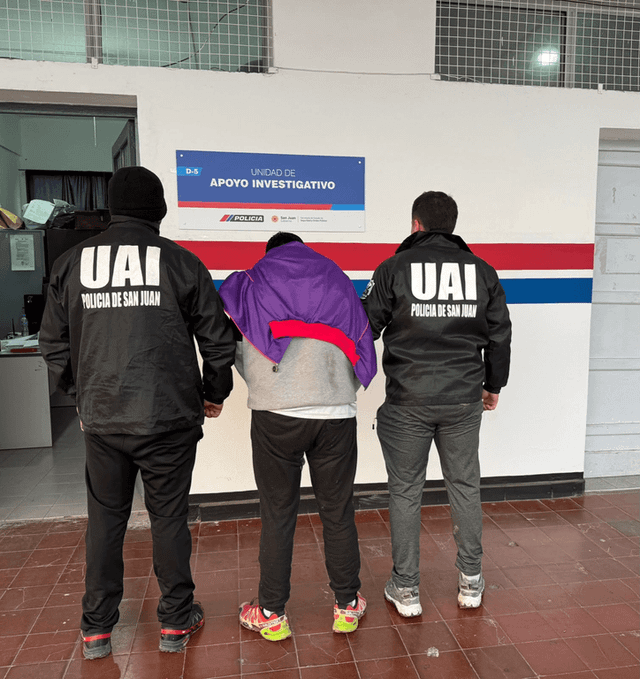 Recapturaron en Pocito a un condenado que había perdido el beneficio de salidas transitorias